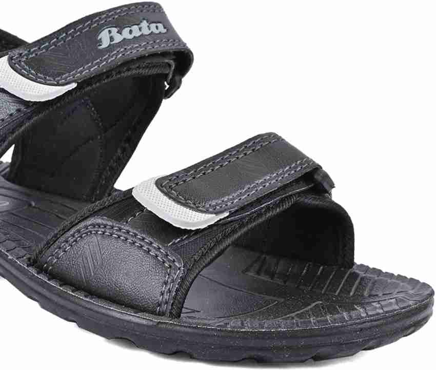 bata black sandals