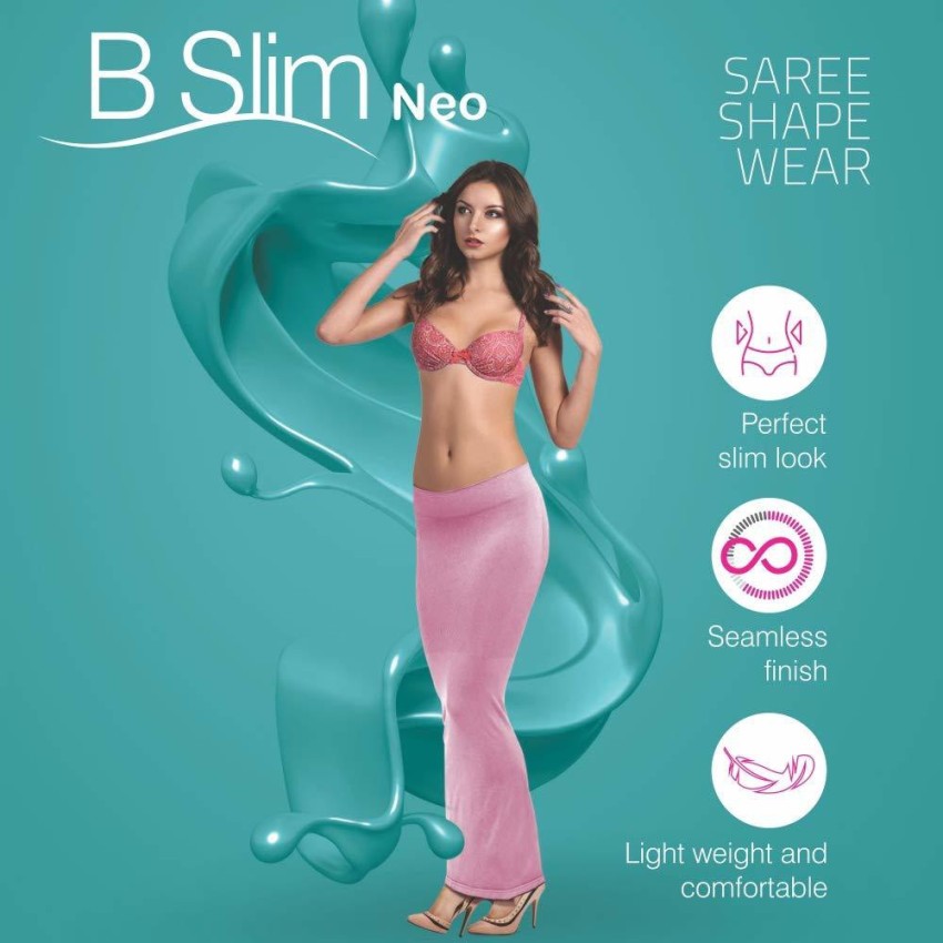 THREADNEST Women's saree shape wear for regular fit Lycra Blend