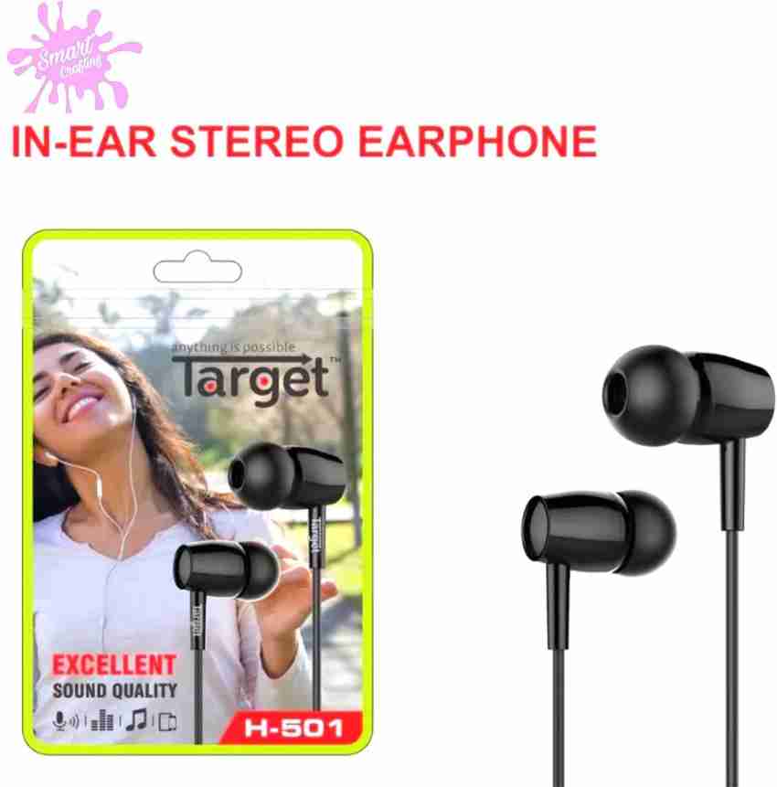 Rh Pvt Ltd Target Wired Earphone With High Deep Bass in built Mic Long Wires Etc Wired Price in India Buy Rh Pvt Ltd Target Wired Earphone With High Deep Bass in built Mic Long Wires Etc Wired Online ...