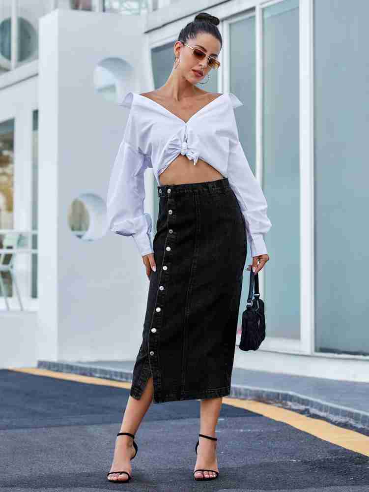 Pencil skirt flipkart shop