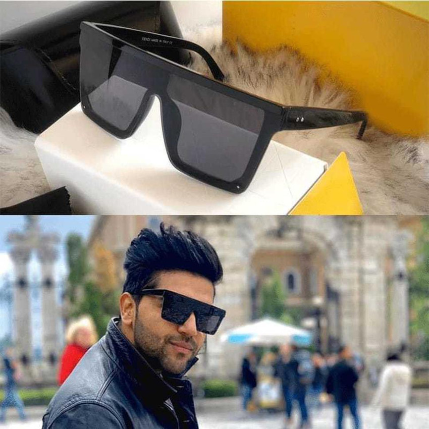 stylish petals Retro Square Sunglasses