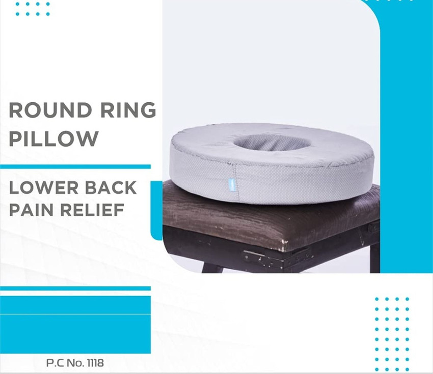 VISSCO ROUND RING PILLOW 1118 FOR BED SORES UNI size Back Lumbar