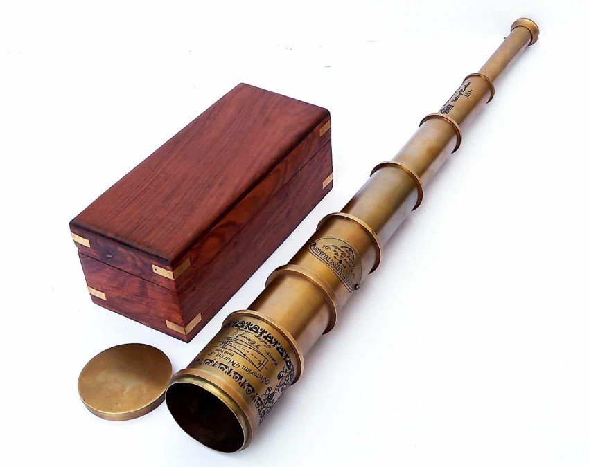 Vintage Brass Telescope