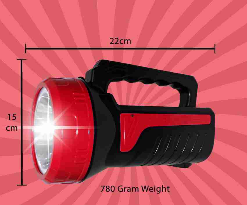 Smuf 150W Led Large Torch Light Long Range 2 Km With Dual Mode