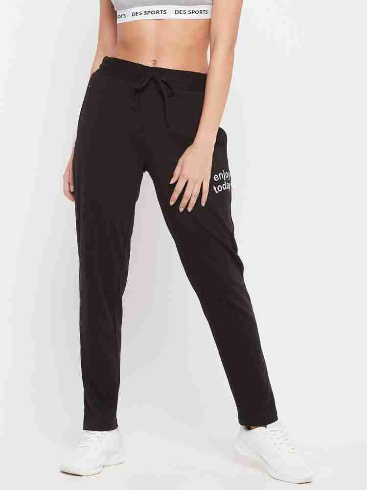 C9 Airwear Solid Women Black Track Pants - Buy C9 Airwear Solid Women Black Track  Pants Online at Best Prices in India