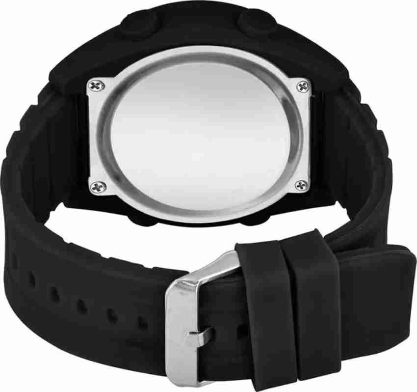 Adidas 8018 rubber on sale digital men's watch