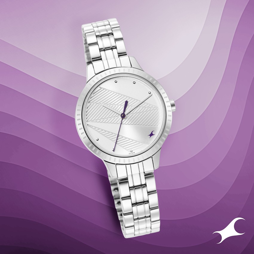 Fastrack purple ladies discount watch