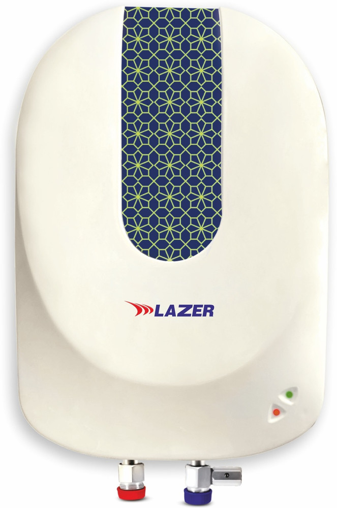 Lazer 3 L Instant Water Geyser (ECS Instant Vertical, Ivory) Price in India  - Buy Lazer 3 L Instant Water Geyser (ECS Instant Vertical, Ivory) online  at Flipkart.com