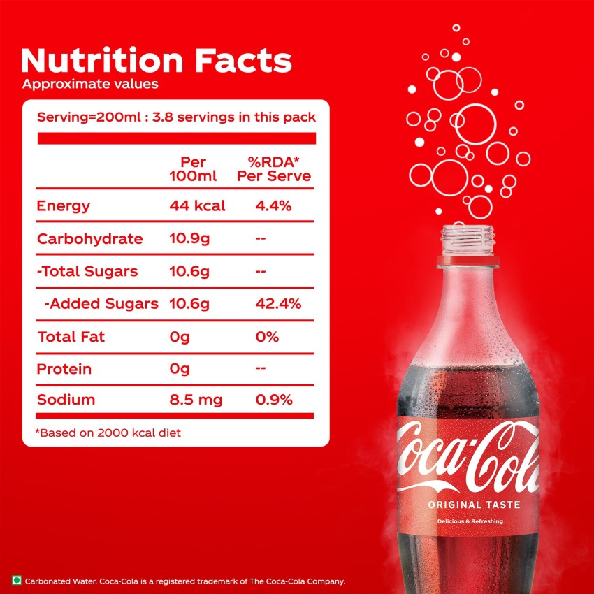 Coca-Cola Original Taste Soft Drink PET Bottle Price in India - Buy Coca-Cola  Original Taste Soft Drink PET Bottle online at