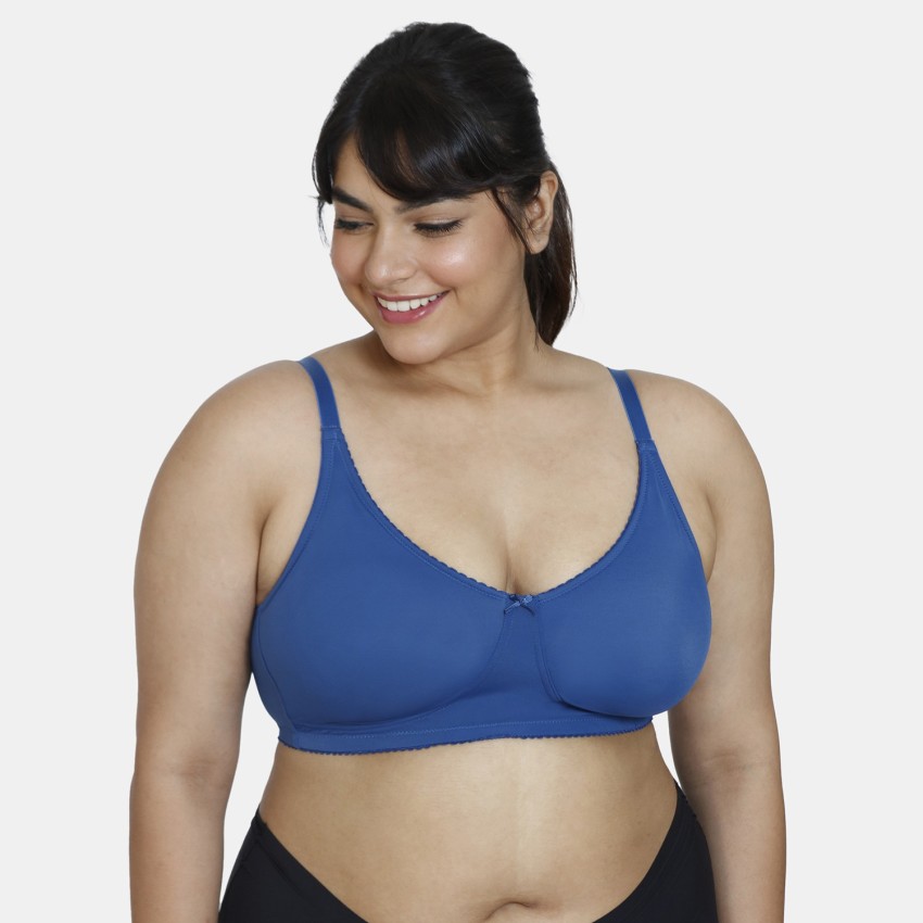 Buy online Blue Cotton Tshirt Bra from lingerie for Women by Penny By Zivame  for ₹380 at 41% off