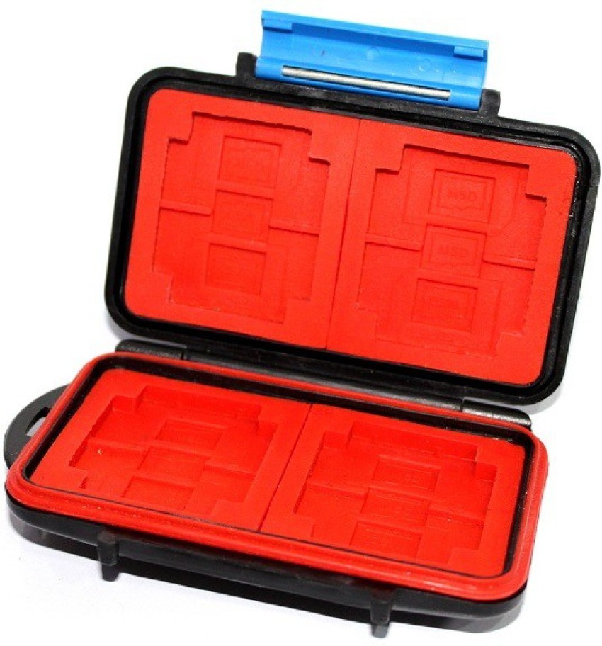 Waterproof SD Card Holder Large Capacity SIM/SD/MSD/CF Card Case