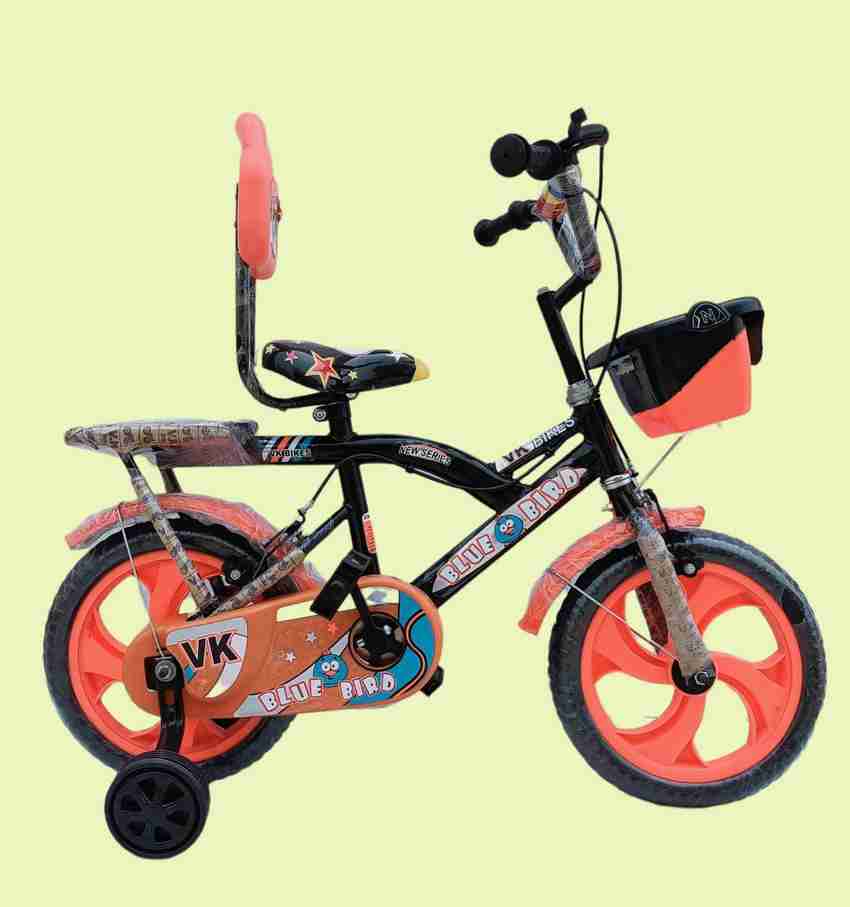 LITTLE WHEELZ KIDS ZONE CYCLE 14 T ROCKY 90 ASSEMBLE ORANGE FOR