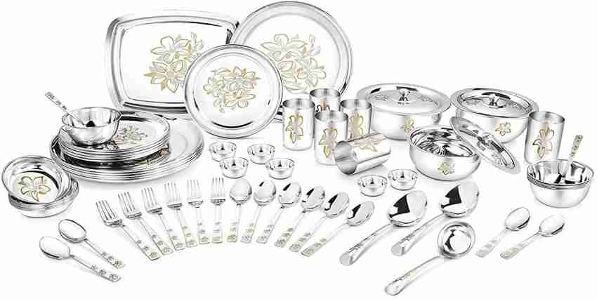 Steel ka dinner on sale set