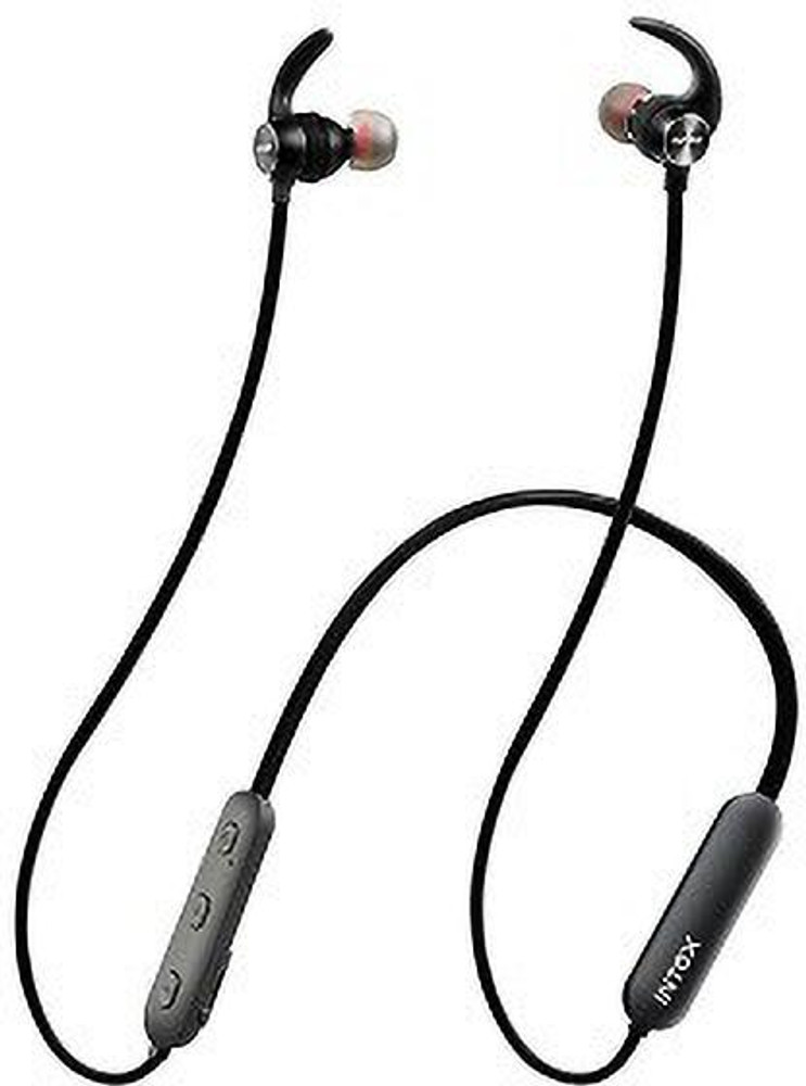 Intex Bluetooth MUSIQUE BASS NECKBAND Bluetooth Headset Price in