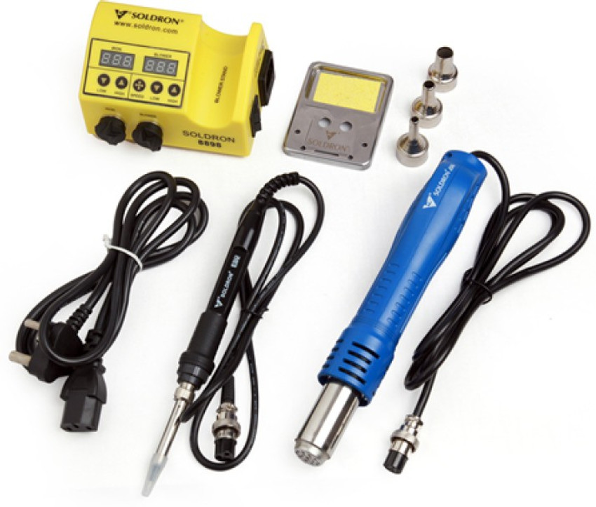 SunRobotics Soldron SL8898 Station with LCD displays shows