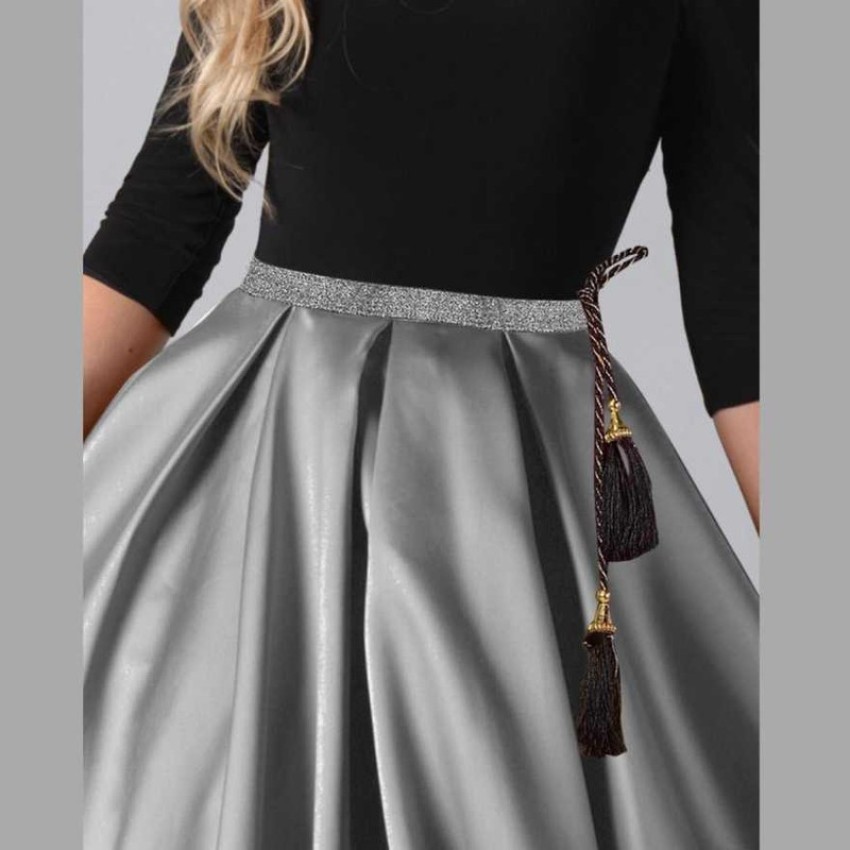 Silver hotsell ethnic skirt