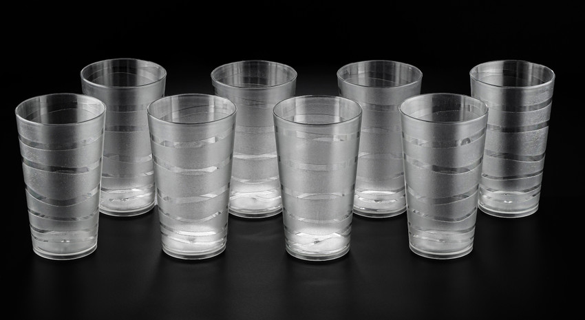 Plastic bar glasses hotsell