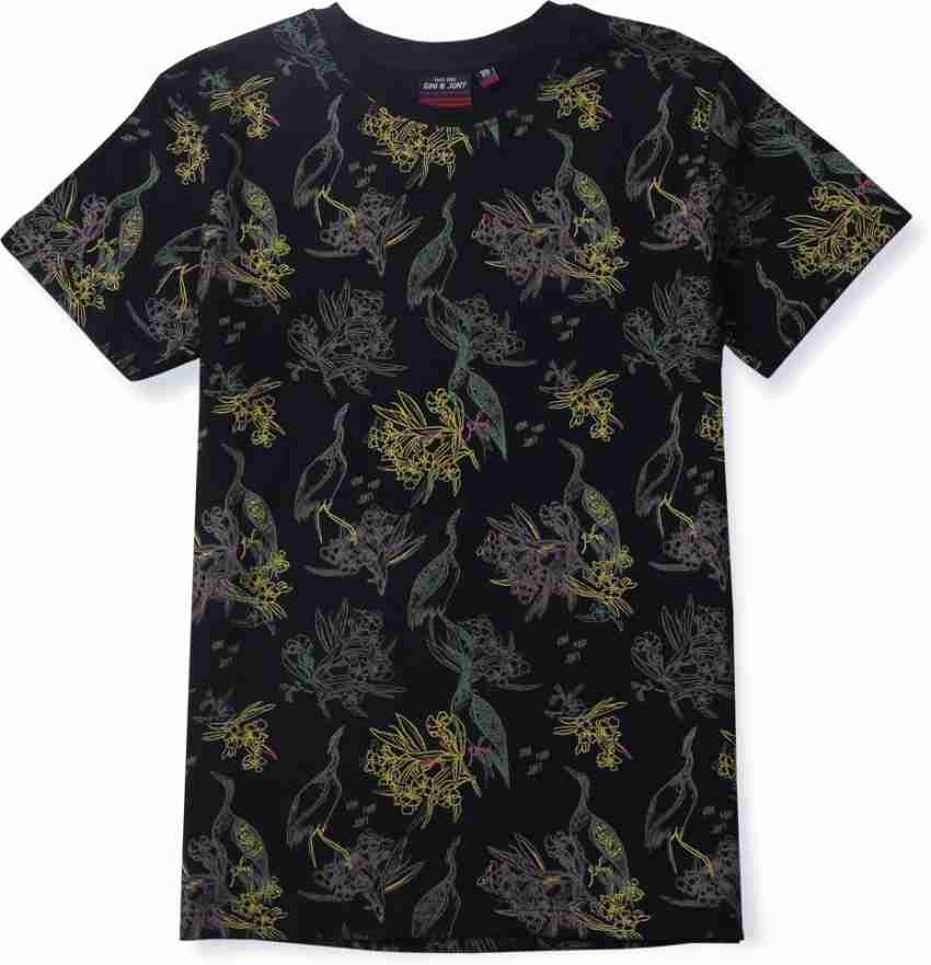 GINI JONY Baby Boys Printed Cotton Blend T Shirt Flipkart