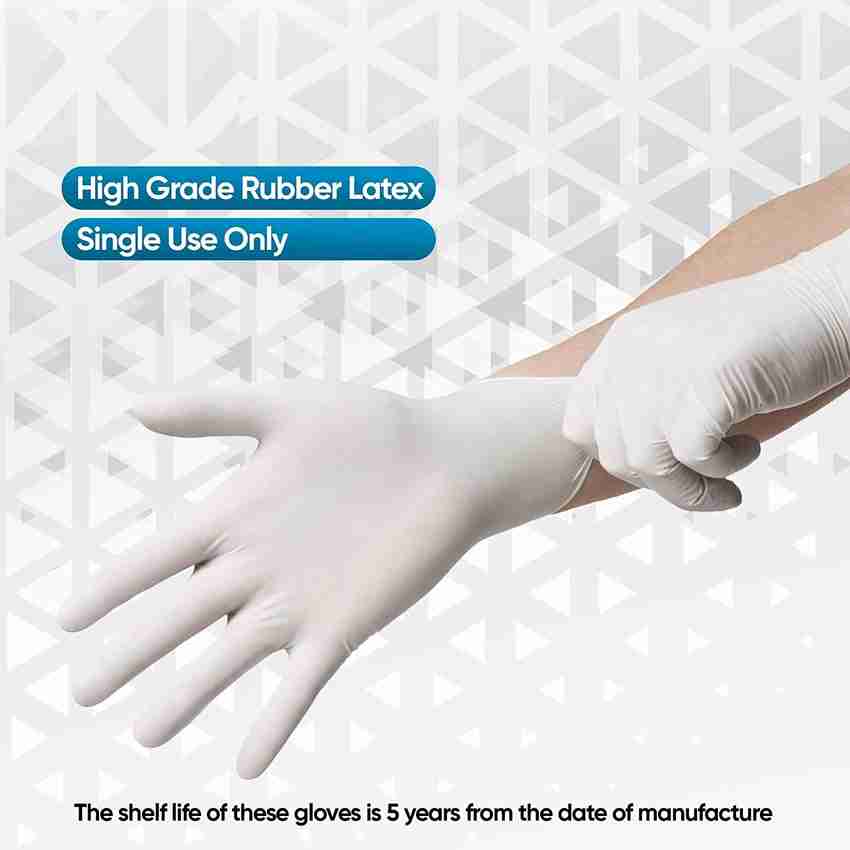 Liquid latex shop gloves