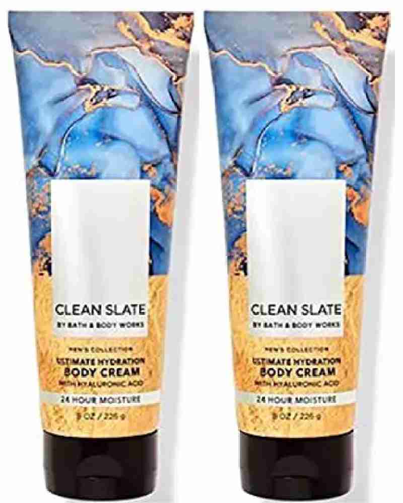 Bath & orders Body Works Clean Slate Ultra Shea Body Cream 8 oz - Lot of 5