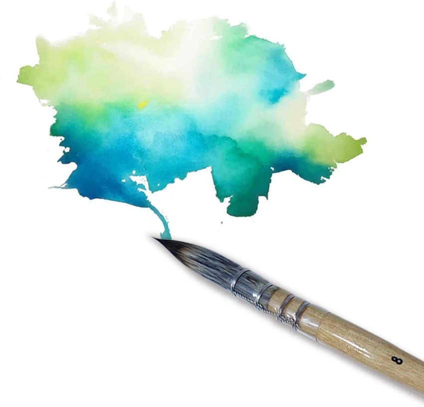 Mop brush or round brush : r/Watercolor