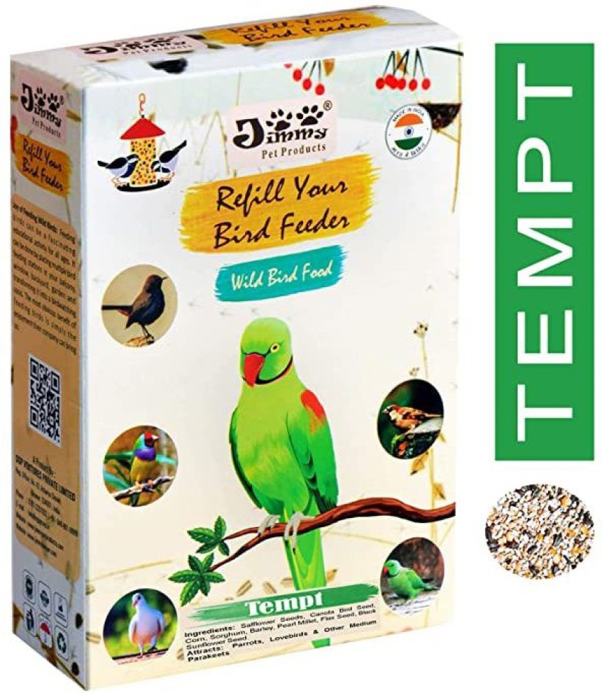 Jimmy Tempt parrot wild bird food 1.2 kg Dry Adult Senior Young