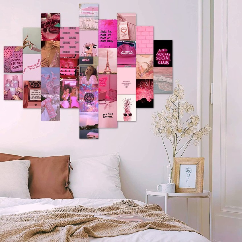 Purple Wall Collage Kit, Baddie Aesthetic, Purple Room Decor