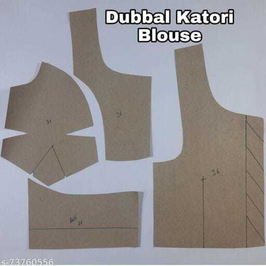 Blouse Paper Cutting 3 In 1 Combo Farma Set