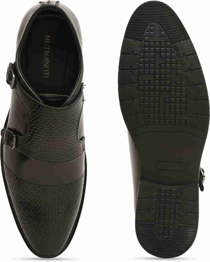 Calvin klein robbie tan sale double monk strap shoes