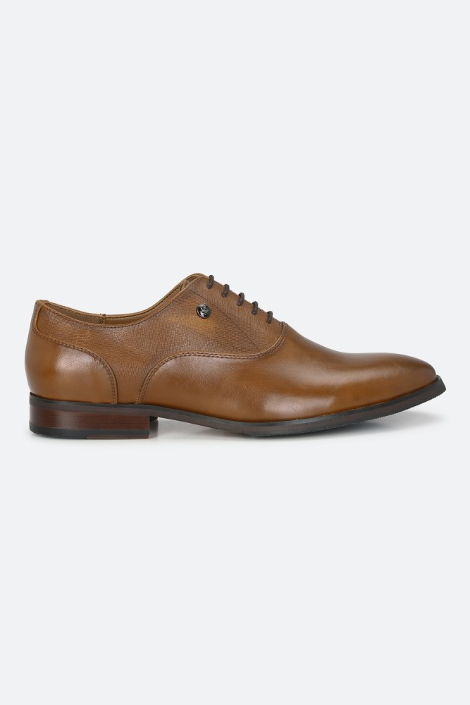Buy Louis Philippe Brown Lace Up Shoes Online - 743463