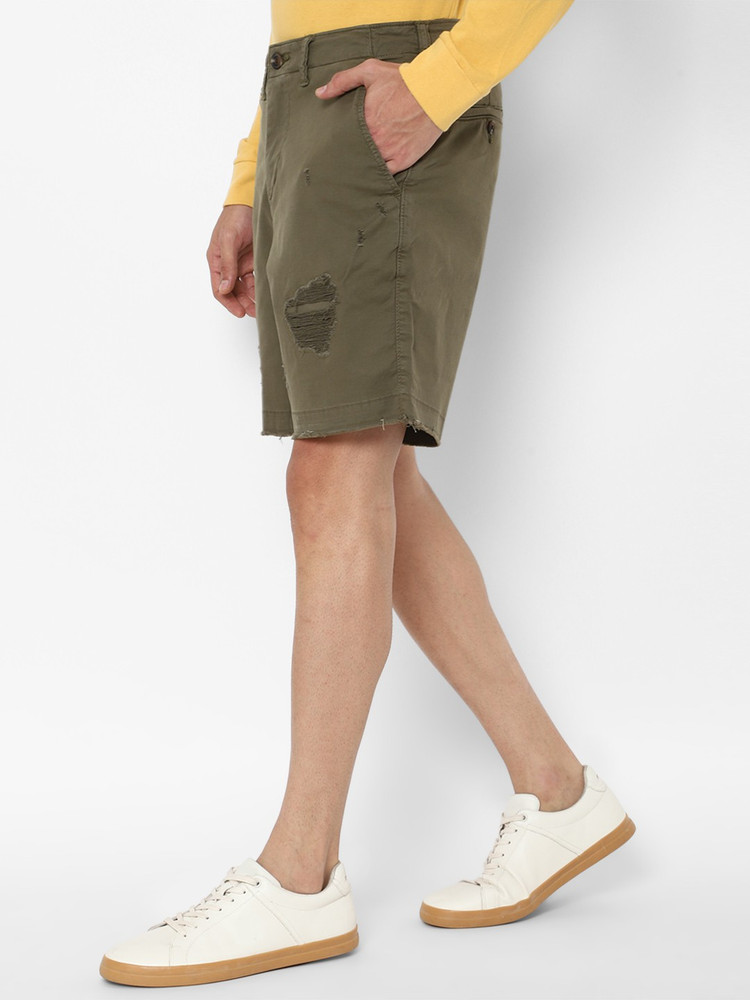 American eagle discount green shorts