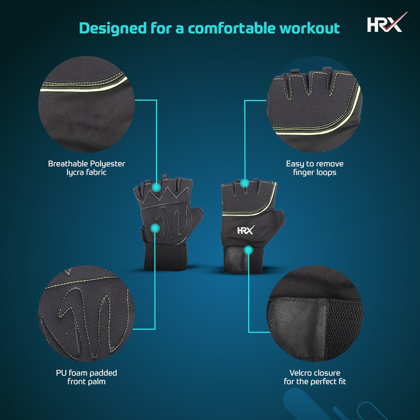 Hrx gym gloves clearance