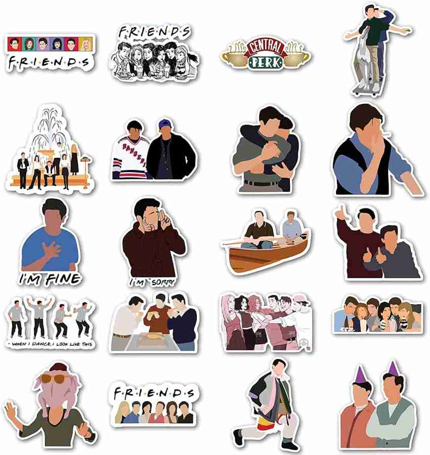 Friends Sticker 20 Pack, Friends Tvshow, Friends Theme, Tv Show