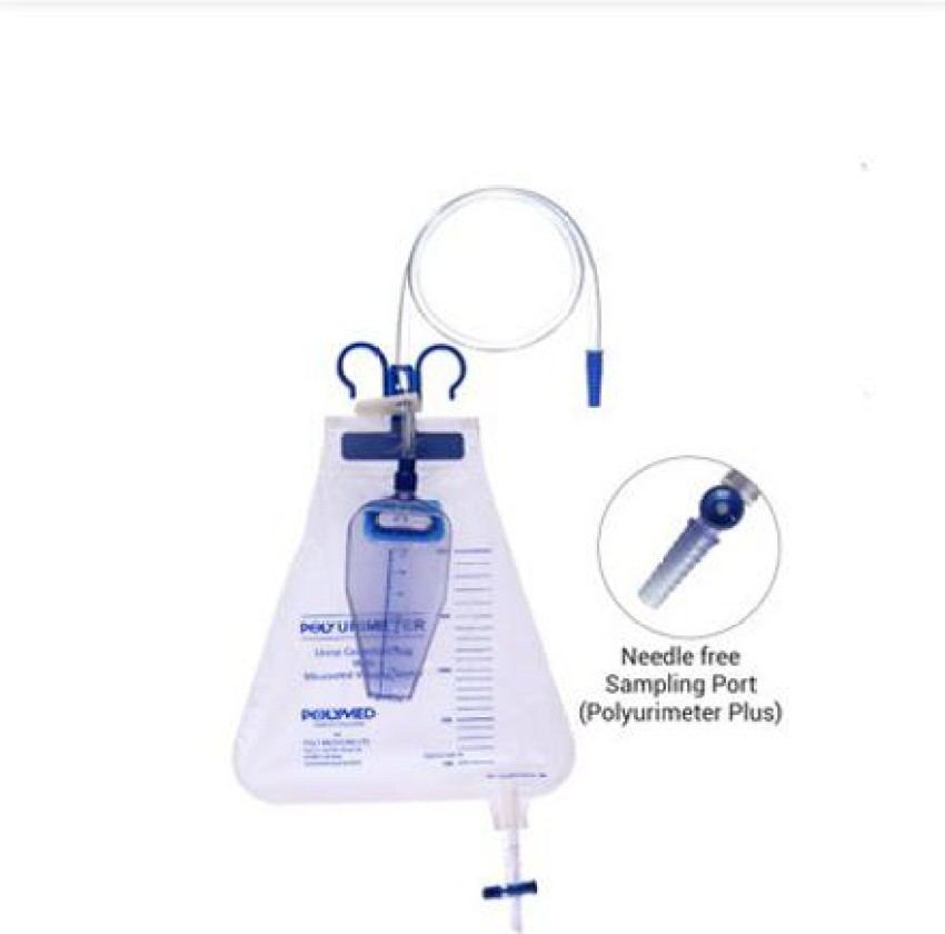 Buy Polymed Urine Collection Bag  Adult 1s Online at Best Price  Bags