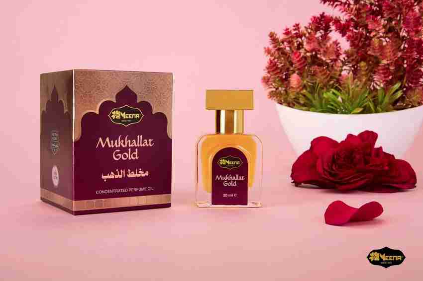 MEENA Mukhallat Gold Floral Attar Price in India Buy MEENA