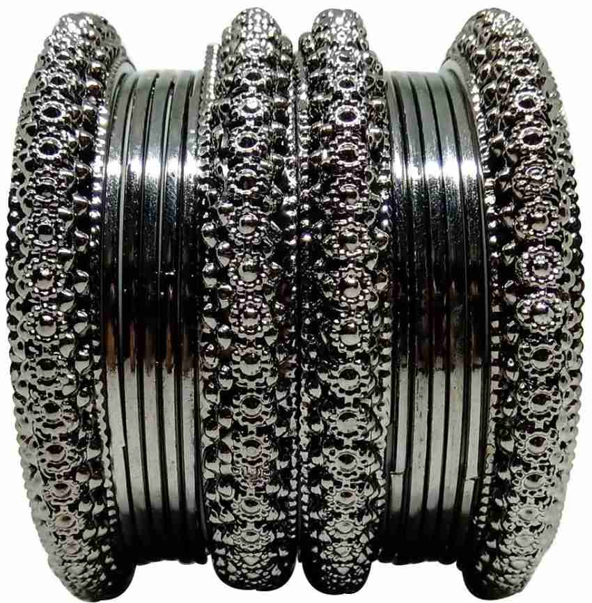 Black metal deals bangles flipkart