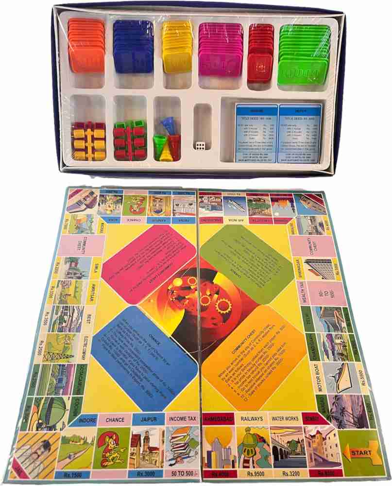 Krishna toys NEW TRADE BUSINESS GAME Money & Assets Games Board Game - NEW  TRADE BUSINESS GAME . shop for Krishna toys products in India. |  Flipkart.com