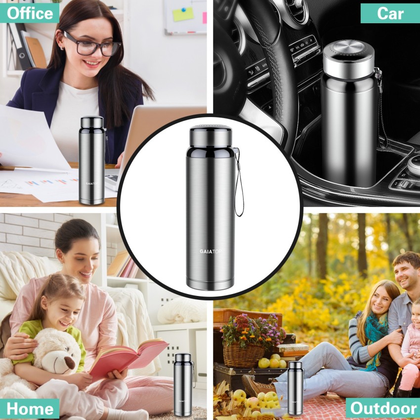  1 Stainless Steel Vacuum Flask 1000ml Thermo Coffee