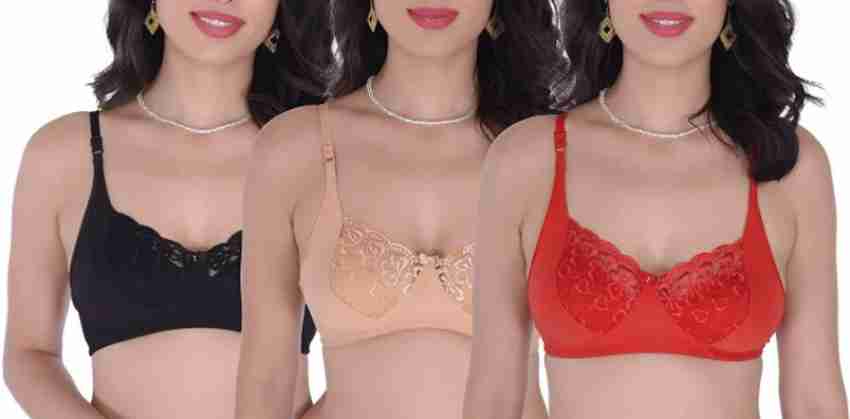 UNVIRA stylish net bra for girls & womans Women Minimizer Non