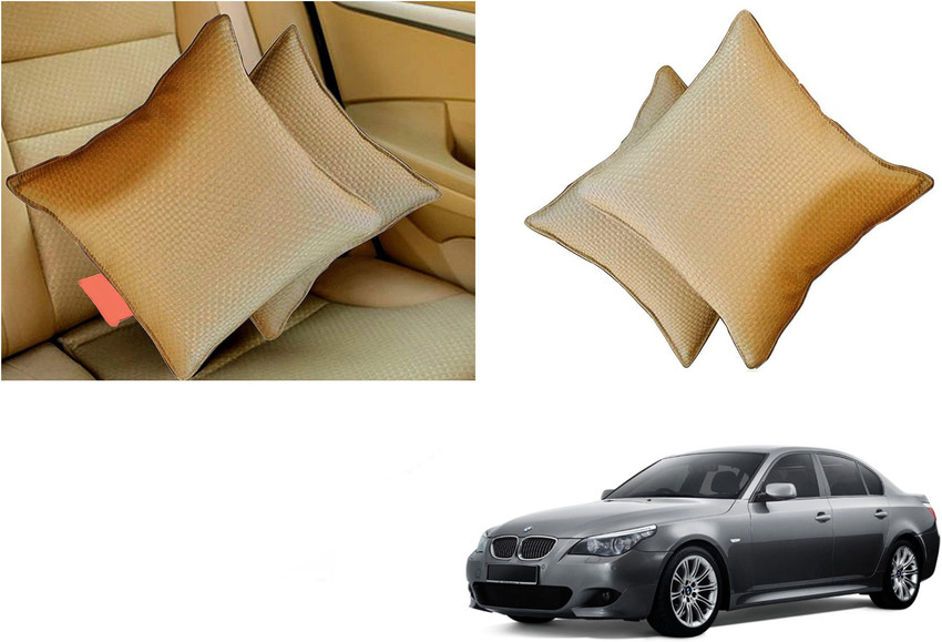 Shop Buy Beige Cotton Car Pillow Cushion for BMW Price in India