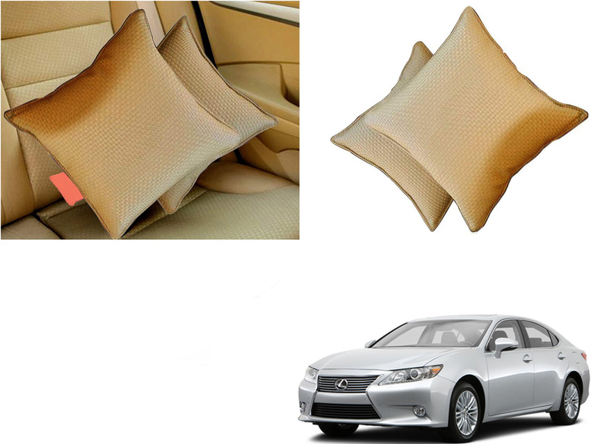 Shop Buy Beige Cotton Car Pillow Cushion for Lexus Price in India