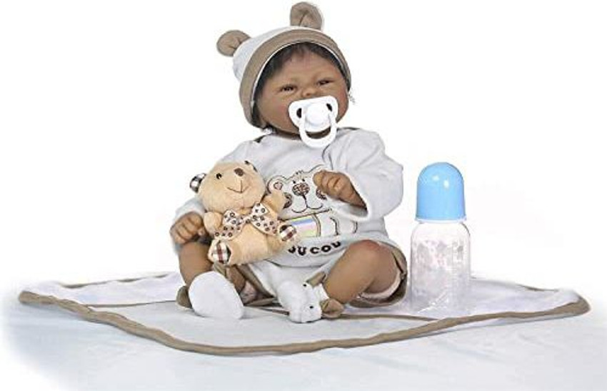 Zero Pam Realistic Black Reborn Baby Dolls Newborn Preemie Boys
