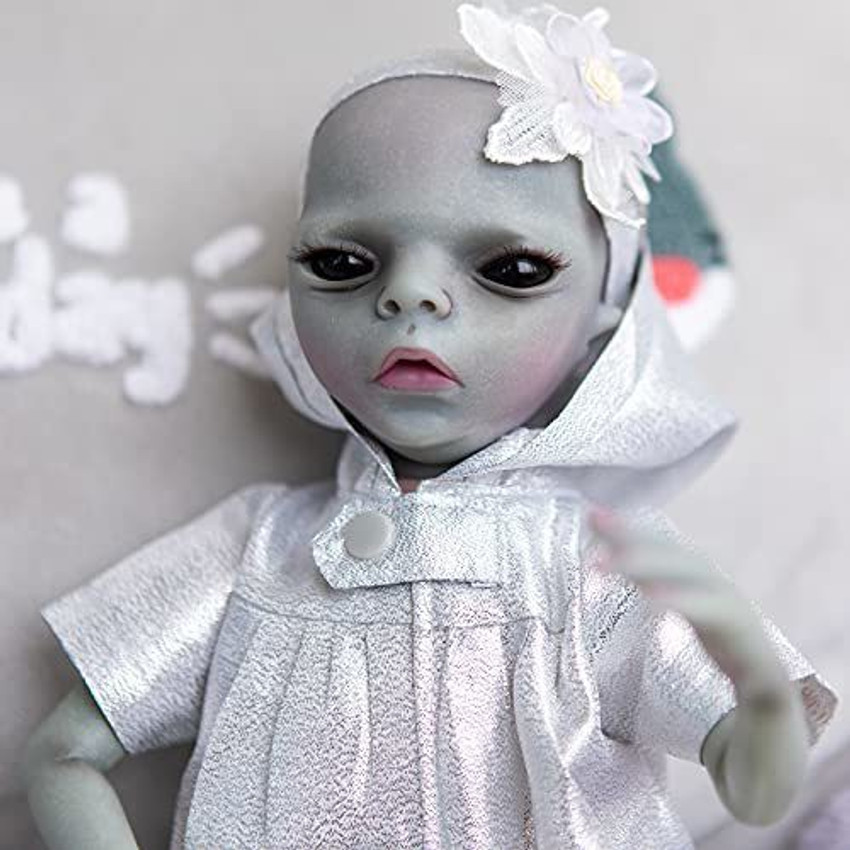 Zero Pam Collectable Reborn Baby Realistic Alien Doll Preemie Size