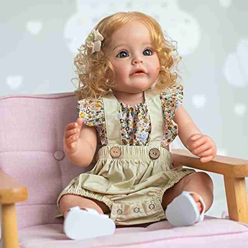 Zero Pam 22 Inch Realistic Reborn Baby Dolls Silicone Full Body