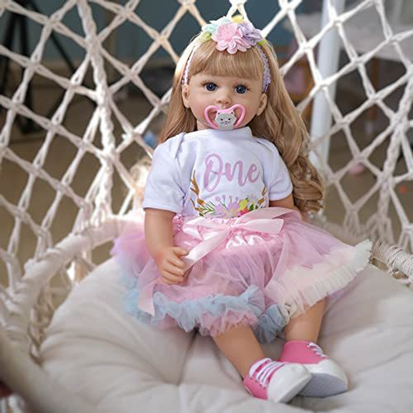 Reborn baby dolls with best sale real hair