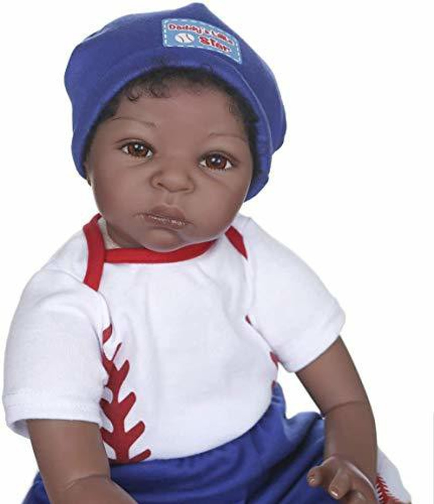 Zero Pam Black Reborn Dolls Boy Girl 22 inch Reborn Toddler