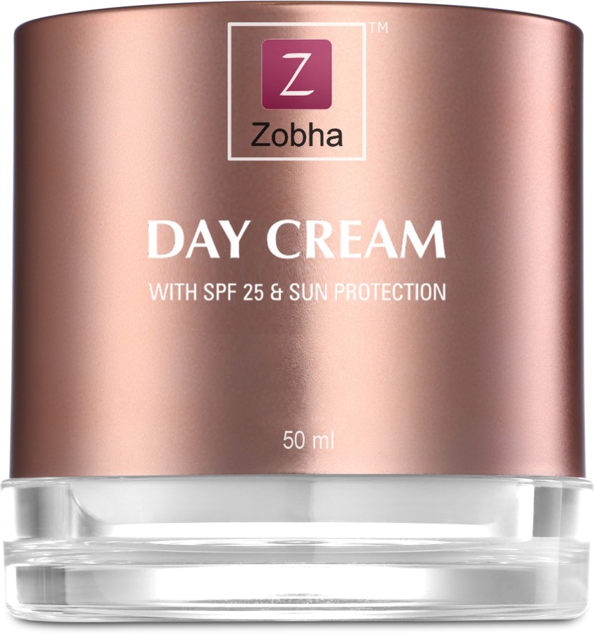 Zobha Day Cream with SPF 25 & Sun Protection - Price in India, Buy Zobha  Day Cream with SPF 25 & Sun Protection Online In India, Reviews, Ratings &  Features
