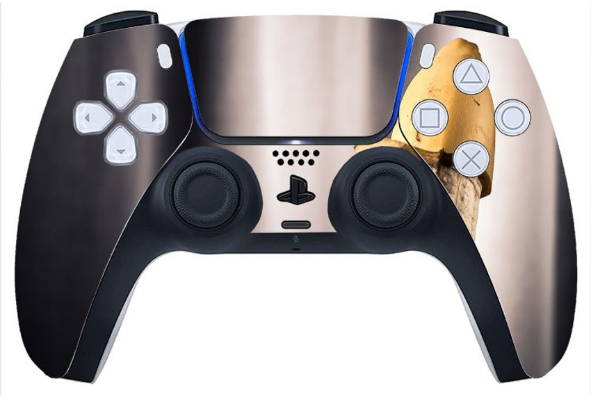 GADGETSWRAP 2005SHFL 1206 funny banana PS5 Controller Skin Gaming