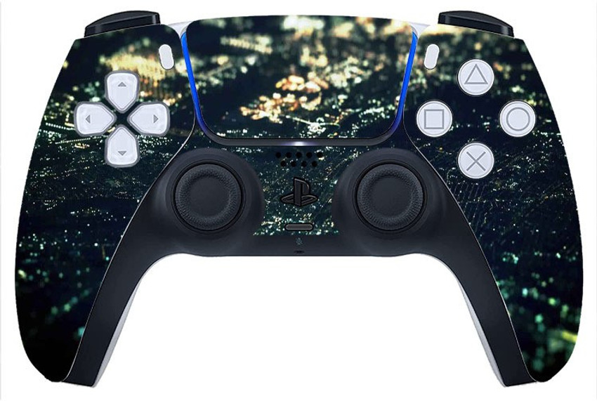 Blue Stardust Galaxy PS5 Controller Skin