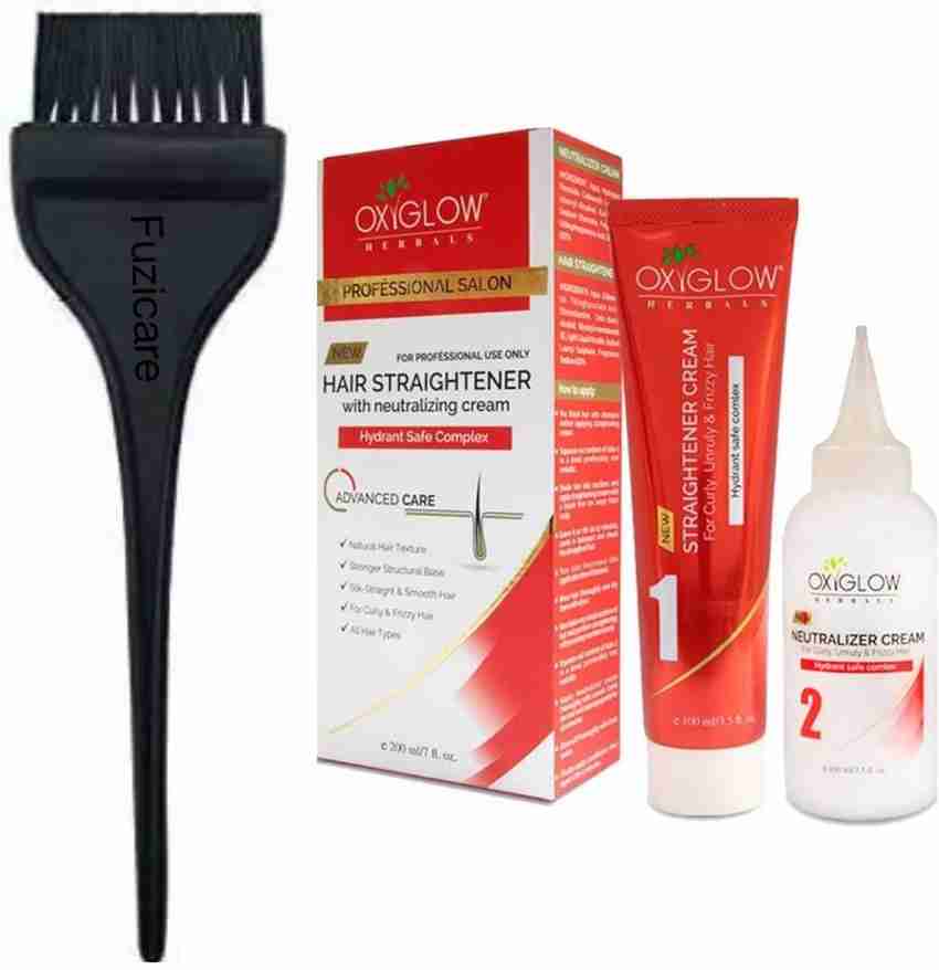 Herbal straightening hot sale cream
